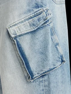 Online Scotch & Soda The daze wide leg cargo jeans - rolling road RollingRoad