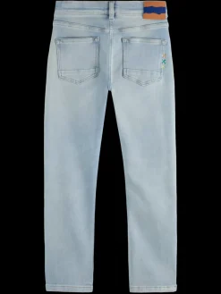 Sale Scotch & Soda The drop regular taper jeans - blauw mirror BlauwMirror