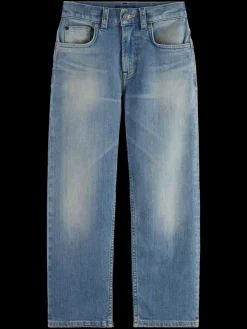 New Scotch & Soda THE PITCH LOOSE JEANS - FULL THROTTLE LIGHT FullThrottleLight