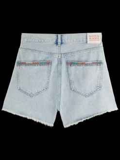 Hot Scotch & Soda THE RAY 5 POCKET LOW RISE DENIM SHORT - SEA STAR SeaStar