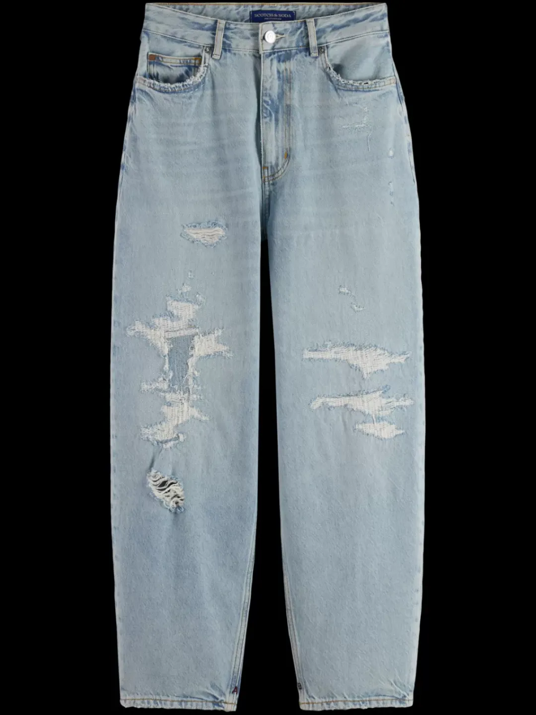 Online Scotch & Soda The tide balloon fit jeans - story repair StoryRepair