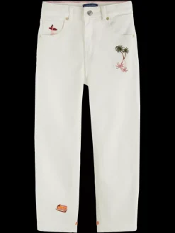 New Scotch & Soda The tide high-rise balloon jeans - beach scene BeachScene