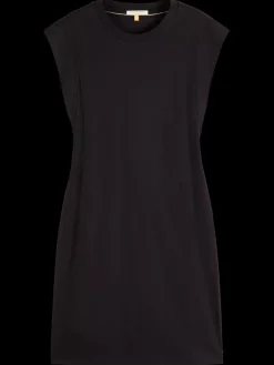 Online Scotch & Soda TIE WAIST MINI JERSEY DRESS