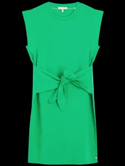 Online Scotch & Soda TIE WAIST MINI JERSEY DRESS