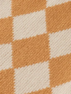 Outlet Scotch & Soda TONAL CHECKERBOARD KNITTED STRAIGHT LEG PANT CheckerboardMelange