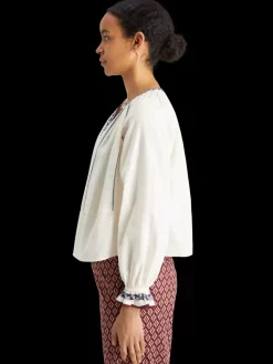 Clearance Scotch & Soda Top with embroidery details SoftIce