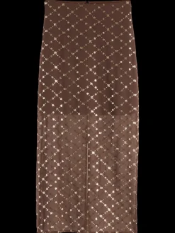 Fashion Scotch & Soda TUBE SKIRT WITH EMBELLISHMENTS Coffee
