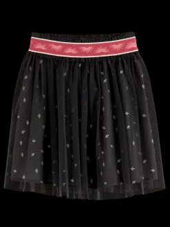 New Scotch & Soda TULLE LAYERED SKIRT MiniDiamond