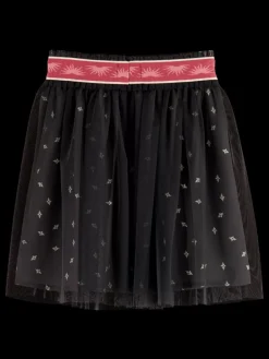 New Scotch & Soda TULLE LAYERED SKIRT MiniDiamond