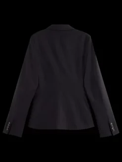 Discount Scotch & Soda TUXEDO SINGLE BREASTED BLAZER EveningBlack