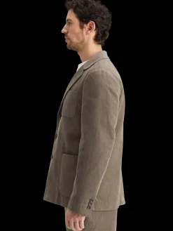 Sale Scotch & Soda Unconstructed relaxed 3-button corduroy blazer Cappuchino