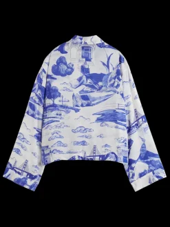 Best Scotch & Soda UTILITY FLUID SHIRT