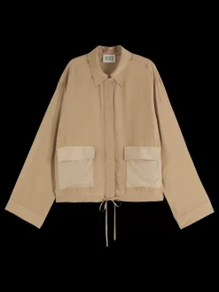 Best Scotch & Soda UTILITY FLUID SHIRT