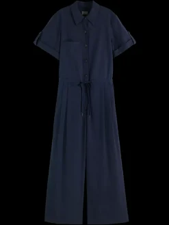 Outlet Scotch & Soda Utility jumpsuit Night