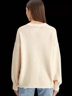 Fashion Scotch & Soda Varsity oversized pullover SoftIce