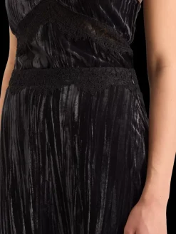 Sale Scotch & Soda VELVET SKIRT EveningBlack