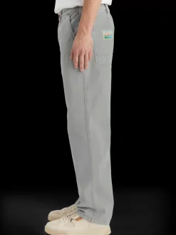 Sale Scotch & Soda Verve - acid washed cotton-blend worker pant Asphalt