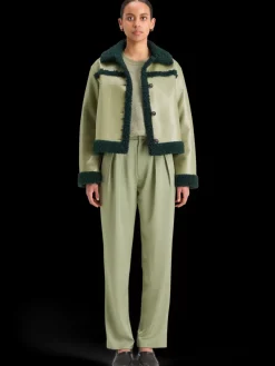 Sale Scotch & Soda VINYL JACKET WashedSage