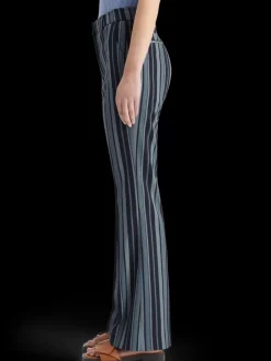Sale Scotch & Soda Violet kick flare pant BlueSchoolStripe