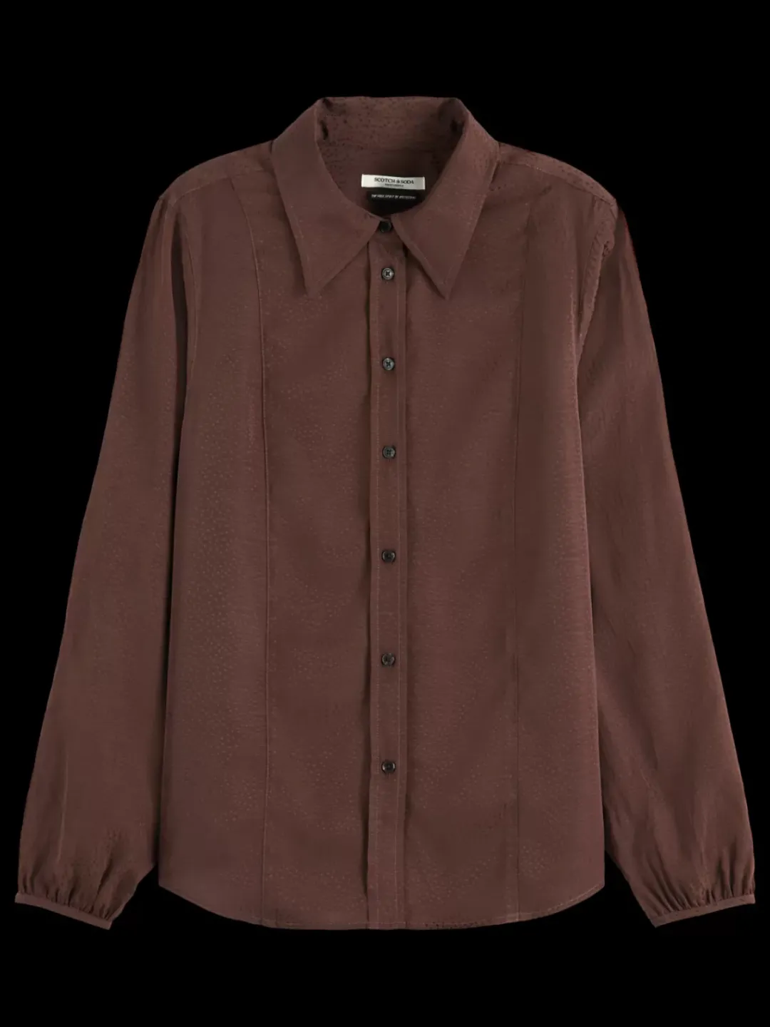 Fashion Scotch & Soda VISCOSE JACQUARD SHIRT