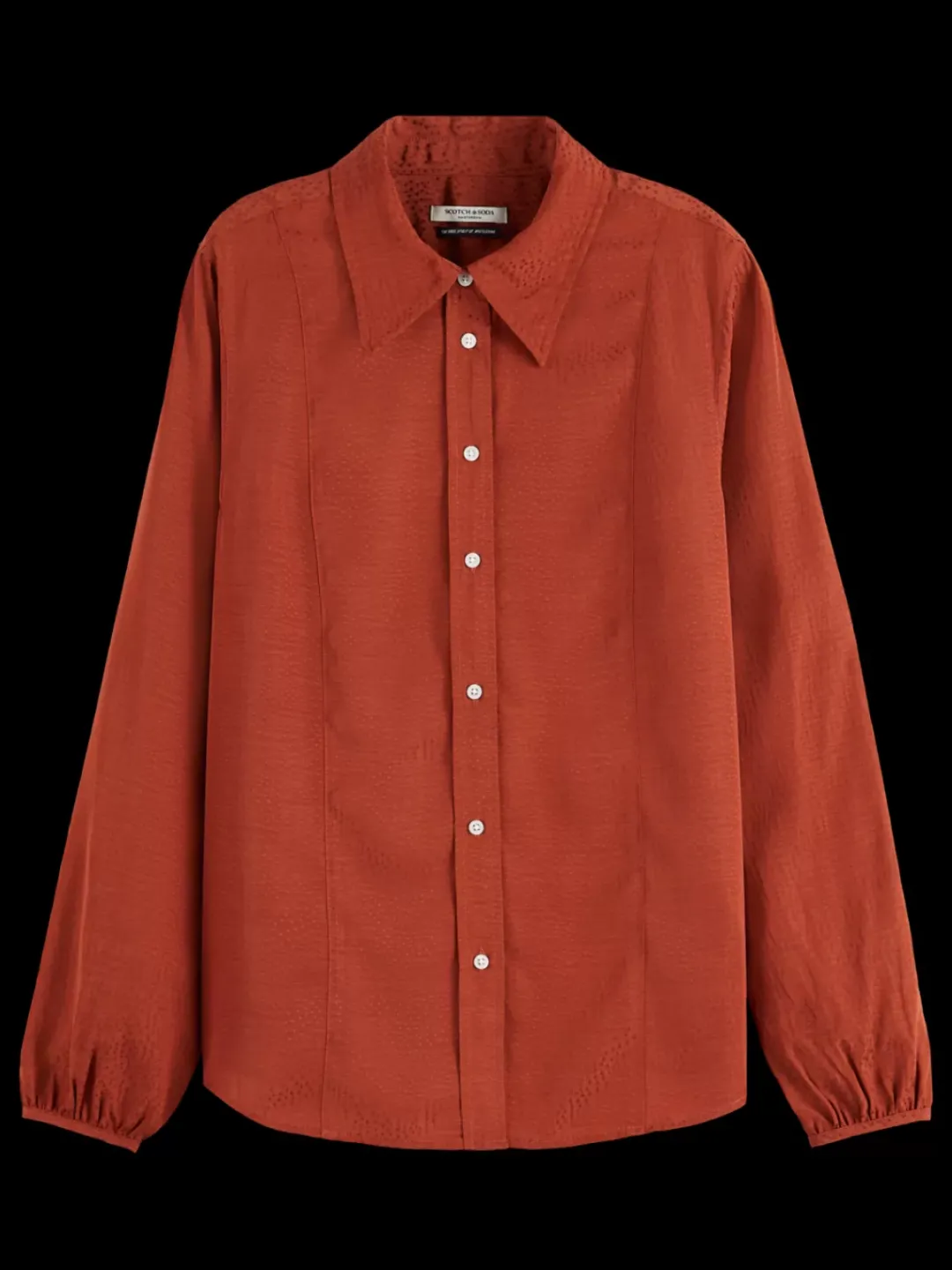 Fashion Scotch & Soda VISCOSE JACQUARD SHIRT
