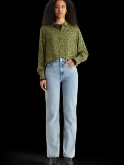 Hot Scotch & Soda VISCOSE PRINTED RELAXED FIT SHIRT