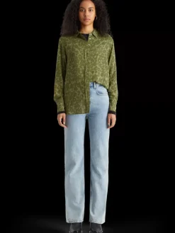 Hot Scotch & Soda VISCOSE PRINTED RELAXED FIT SHIRT
