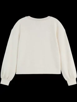 Fashion Scotch & Soda V-neck modal sweatshirt