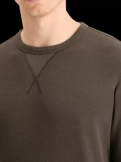Discount Scotch & Soda WAFFLE T-SHIRT LS