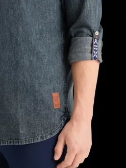 Best Scotch & Soda WASHED BLACK DENIM SHIRT WashedBlack