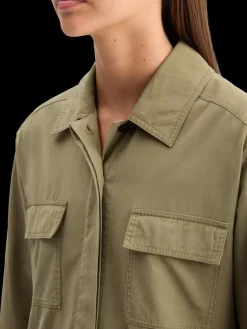 Fashion Scotch & Soda WASHED SHIRT DRESS WashedMilitary
