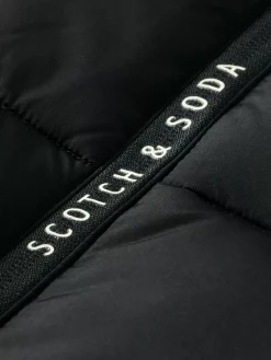 Outlet Scotch & Soda WATER REPELLENT HOODED PUFFER JACKET