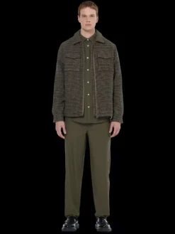 New Scotch & Soda Wool-blend regular fit jacket BlackSpringBlueCheck