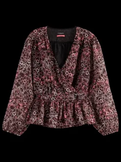 Sale Scotch & Soda WRAP TOP