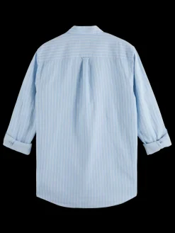 Fashion Scotch & Soda Yarn dye dobby stripe shirt