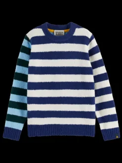 Fashion Scotch & Soda YARN-DYED STRIPED SOFT YARN PULLOVER MulticolourStripe