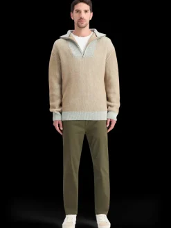 Clearance Scotch & Soda ZIP TROYER ALPACA WOOL BLEND SWEATER